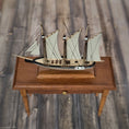 Load image into Gallery viewer, Ron Stetkewicz IGMA Artisan OOAK Hand-Carved Sailing Ship #9 RARE