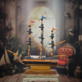 Load image into Gallery viewer, Paul Saltarelli OOAK Hand-Painted Maritime Ship Model UNIQUE