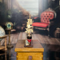Load image into Gallery viewer, Vintage “Witch of the Wave” Tall Ship Miniature with Weathered Storm Sails