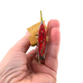 Load image into Gallery viewer, Vintage Artisan Hand-Carved Tall Sailing Ship Miniature with Fabric Sails
