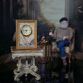 Load image into Gallery viewer, Vintage Miniature Nautical Sailboat Scenic Wall Clock