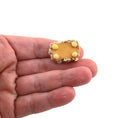 Load image into Gallery viewer, Miniature Shellwork Keepsake Trinket Box with Velvet Interior