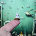 Load image into Gallery viewer, Miniature Scrimshaw Style Faux Nautical Tusk by M. Stockton Galleon Ship