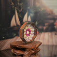 Load image into Gallery viewer, Miniature Arthur Werner OOAK Sailor’s Valentine Shell Mosaic 2005 RARE