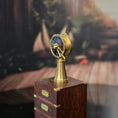 Load image into Gallery viewer, Vintage 1:12 Miniature Brass Nautical Engine Room Telegraph