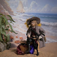 Load image into Gallery viewer, Handsome OOAK Swashbuckling Porcelain Pirate Gentleman Doll 1:12