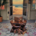 Load image into Gallery viewer, Nantasy Fantasy Ship’s Clock in Hinged Wood Presentation Box