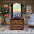Load image into Gallery viewer, Keith Bougourd OOAK Automata Sailing Ship Sea Chest Small Time France