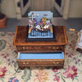 Load image into Gallery viewer, Keith Bougourd OOAK Automata Sailing Ship Sea Chest Small Time France