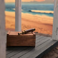 Load image into Gallery viewer, Miniature Nantasy Fantasy Leather & Brass Working Spyglass