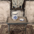 Load image into Gallery viewer, Jean Yingling Blue & White Floral Tall Lidded Soup Tureen Victorian Hand-Painted