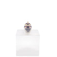 Load image into Gallery viewer, Terry Curran HONEY Porcelain Antique Style Lidded Pantry Jar Blue & Gold