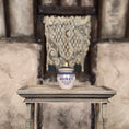 Load image into Gallery viewer, Terry Curran HONEY Porcelain Antique Style Lidded Pantry Jar Blue & Gold