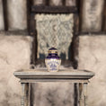 Load image into Gallery viewer, Terry Curran MILLER'S World's Finest Coffee Porcelain Jar British, Purple & Gold