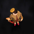 Load image into Gallery viewer, Alicia Volta OOAK Chic Leopard Coat Surprised Excited Shopper Lady Doll