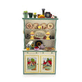 Load image into Gallery viewer, RARE OOAK Mary Engelbreit Style Dressed Kitchen Hutch by IGMA Fellow Karen Markland