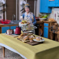 Load image into Gallery viewer, Al Chandronnait OOAK Breakfast Tea & Fresh Donuts Vignettes
