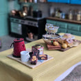 Load image into Gallery viewer, Al Chandronnait OOAK Breakfast Tea & Fresh Donuts Vignettes