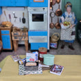 Load image into Gallery viewer, UK Artisan OOAK Bread Baking Kitchen Chopping Board Vignette