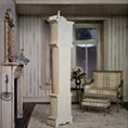 Load image into Gallery viewer, Hand-Painted Country Rose Grandfather Clock Dollhouse Miniature