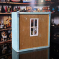 Load image into Gallery viewer, Coastal Nautical Artist's Studio Room Box with Teddy Bear