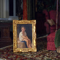 Load image into Gallery viewer, Betsey Bradley “At the Foot of the Cliff” Framed Miniature Oil Painting