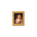 Load image into Gallery viewer, Betsey Bradley “The Story Book” Miniature Oil Painting of Young Girl with her Book