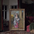 Load image into Gallery viewer, Paul Saltarelli The Honourable Mrs Graham Miniature Rococo Oil Painting