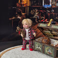 Load image into Gallery viewer, Catherine Muriere Blonde Toddler Boy with His Teddy Bear OOAK