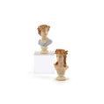 Load image into Gallery viewer, Pair of Neoclassical Laurel-Crowned Portrait Busts Greek Decor