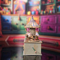 Load image into Gallery viewer, Incredible Almudena Gonzalez OOAK Hand-Crank Carousel with Dolls
