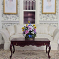 Load image into Gallery viewer, Wildflower Arrangement in Sterling Filigree Basket Miniature Dollhouse