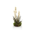 Load image into Gallery viewer, Realistic, Tall White Larkspur Garden Plant Clump Miniature Dollhouse