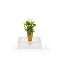 Load image into Gallery viewer, Sculpted Calla Lily Floral Arrangement in Clare Bell Brass Vase
