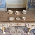 Load image into Gallery viewer, Cream & Gold Karen Zorich 19-Piece Porcelain Lattice Tea & Dinner Service