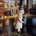 Load image into Gallery viewer, Bisque Victorian Mignonette Style Girl Doll with Inset Blue Glass Eyes