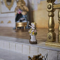 Load image into Gallery viewer, Maria Victoria Heredia Guerbos Cherub Mantel Clock Porcelain Spain
