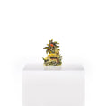Load image into Gallery viewer, Tricia Street Staffordshire Lion & Tiger Bocage Porcelain Sculpture