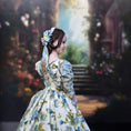 Load image into Gallery viewer, Porcelain Romantic Era Lady Dollhouse Doll by Dana Burton