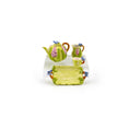 Load image into Gallery viewer, Whimsical Veronique Cornish Butterfly & Flowers Tea Set with Tray
