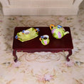 Load image into Gallery viewer, Whimsical Veronique Cornish Butterfly & Flowers Tea Set with Tray