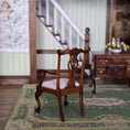 Load image into Gallery viewer, Mark Gooch Silk Upholstered Chippendale Ribbon Back Armchair #2