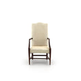 Load image into Gallery viewer, Robert Gray Silk Upholstered Georgian Camel Back Armchair