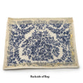 Load image into Gallery viewer, Incredible Blue & White Petit Point Aubusson Rug Miniature Dollhouse