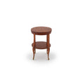 Load image into Gallery viewer, Carved Circular French Guéridon Side Accent Table by Walter Schutter