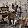 Load image into Gallery viewer, Debbie Dixon-Paver Miniature King Henry VIII Porcelain Marionette Puppet