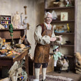 Load image into Gallery viewer, Page Boy Marionette Puppet in Pale Green Costume by Loretta Kasza