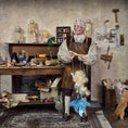 Load image into Gallery viewer, Blonde Fantasy Mermaid Marionette Puppet by Loretta Kasza 1:12