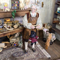 Load image into Gallery viewer, Storybook Pirate Marionette Puppet by Loretta Kasza 1:12