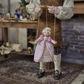 Load image into Gallery viewer, Storybook Pink Princess Marionette Puppet Doll by Loretta Kasza 1:12